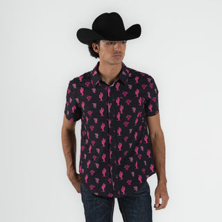 Camisa Rock & Roll Denim Desert Black Caballero