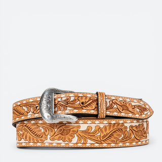 Cinturón Nocona Cincelado Natural Caballero