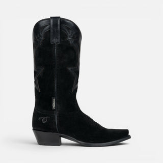 Bota Caborca Sparks Gamuza Negro Dama