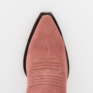 Bota Caborca Raya Gamuza Rosa Dama