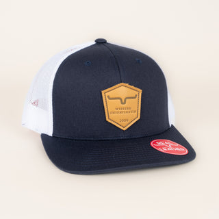 Gorra Kimes Ranch Shielded Trucker Navy White