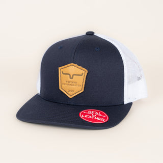 Gorra Kimes Ranch Shielded Trucker Navy White