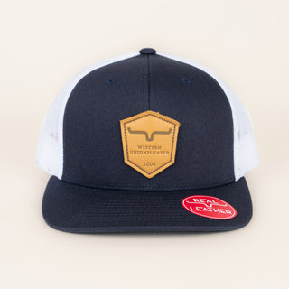 Gorra Kimes Ranch Shielded Trucker Navy White