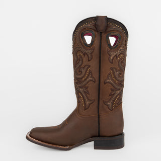 Bota Rio Grande Alma Crazy Tan Dama