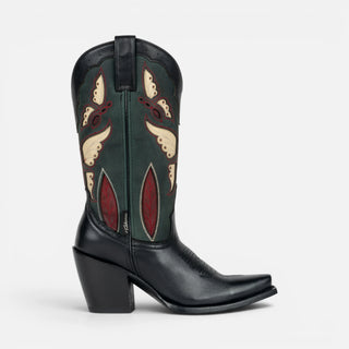 Bota Caborca Farfalla Austin Negro Dama