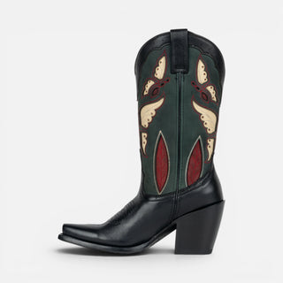 Bota Caborca Farfalla Austin Negro Dama