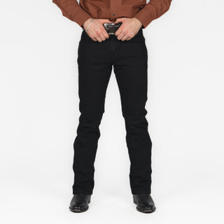 Jeans Wrangler Retro Slim Boot Black Caballero