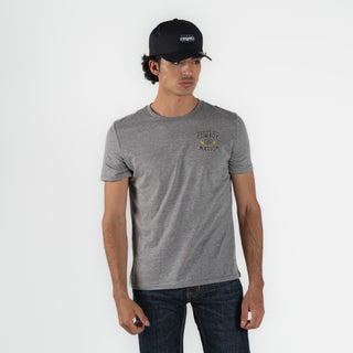 Playera Rock & Roll Denim Cowboy Grey Caballero