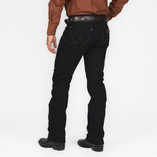 Jeans Wrangler Retro Slim Boot Black Caballero