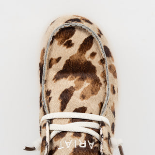 Calzado Casual Ariat Hilo Tan And White Brindle Hair On Dark Tan Suede Dama