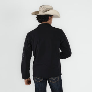 Chamarra Wrangler Negro Caballero