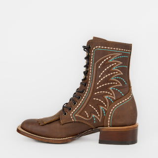 Bota Caborca Catalina Mule Tan Dama