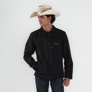 Chamarra Wrangler Negro Caballero