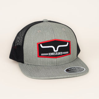 Gorra Kimes Ranch Replay Trucker Heather Grey