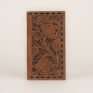 Billetera Nocona Piel Cincelado Caballero