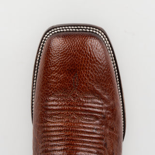 Bota Rio Grande Taos Panza De Avestruz Cognac Caballero