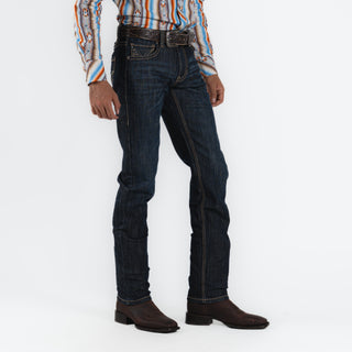Jeans Rock & Roll Denim Rifle Straight Dark Caballero