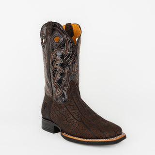 Bota Nokota Morgan 18 Cuello De Toro Café Rubí Tabaco Caballero