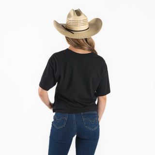 Blusa Kimes Ranch Bison Shull Black Dama