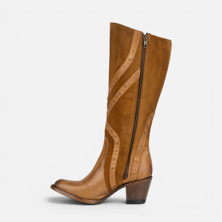 Bota Reyme 325 Waco Canela Gamuza Miel Dama