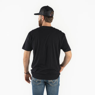 Playera Kimes Ranch Baja Diamond Black Caballero