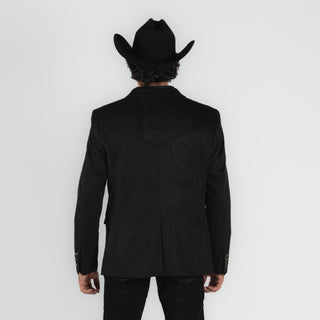 Saco Vaquero McAllen Cowboy Gamuza Black Caballero