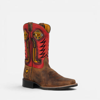 Bota Nokota Milwuakke 15 Redwod Quarry Rojo Joven