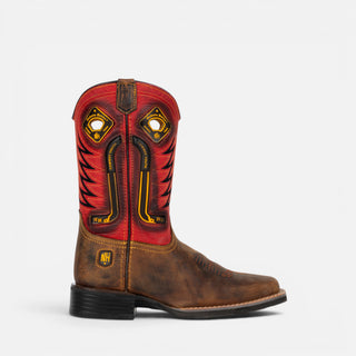 Bota Nokota Milwuakke 15 Redwod Quarry Rojo Joven