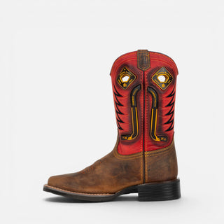 Bota Nokota Milwuakke 15 Redwod Quarry Rojo Joven