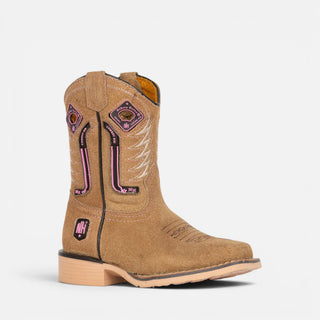 Bota Nokota Aabril 18 Gamuza Miel Bebé
