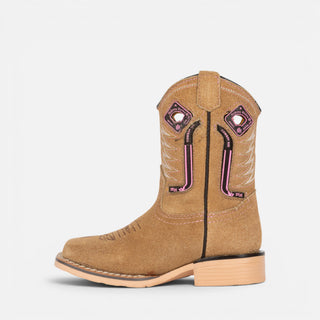 Bota Nokota Aabril 18 Gamuza Miel Bebé