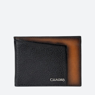 Billetera Cuadra Venado Diego Negro Caballero