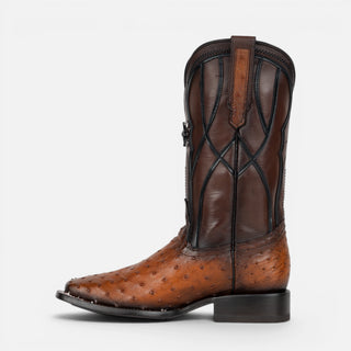 Bota Cuadra Avestruz Moroni Castaño Caballero