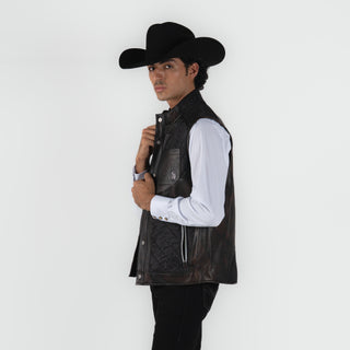 Chaleco Cuadra Cordero Camuflaje Chocolate Caballero