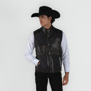 Chaleco Cuadra Cordero Camuflaje Chocolate Caballero