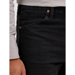 Jeans Wrangler Corte Vaquero Slim Fit Black Caballero