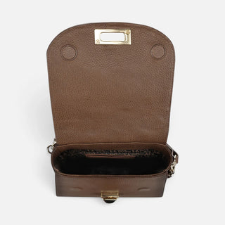 Bolso Cuadra Res Azteca Miel Dama