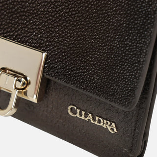 Cartera Cuadra Mantarraya Café Dama