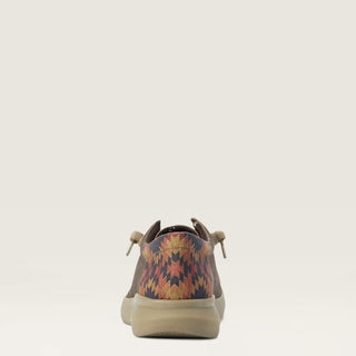 Calzado Casual Ariat Hilo Strech Lace-Dark Tan/Rust Aztec Print Caballero