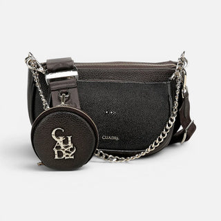 Bolso Cuadra Mantarraya Café Dama