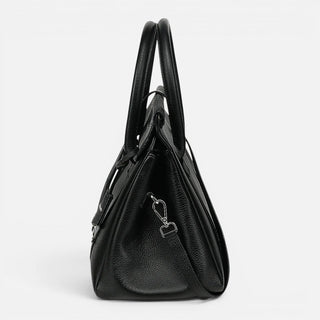 Bolso Cuadra Mantarraya Negro Dama