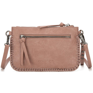 Cartera Floral Tooled Dama