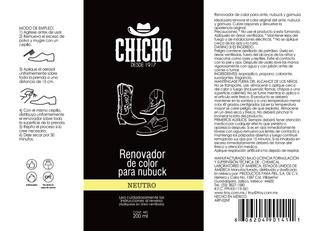 Renovador de Color Chicho para Gamuza Y Texana