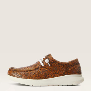 Calzado Casual Ariat Hilo Brown Floral Emboss Dama