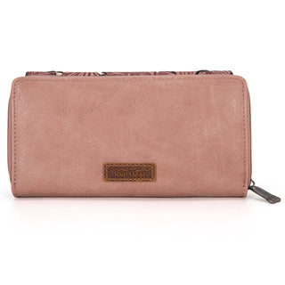 Cartera Pink Trinity Ranch Floral Tooled Collection Dama