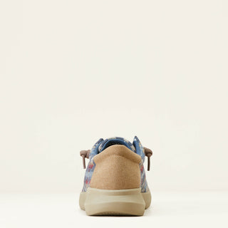 Calzado Casual Ariat Hilo Stretch Lace Blue aztec Wooly Caballero