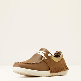 Calzado Casual Ariat Hilo Fringe Brown Bomber Dama