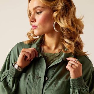 Chamarra Ariat Edgerton Duck Green Dama