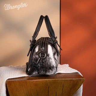 Bolso/Crossbody Wrangler Genuine Hair-On Cowhide Barre