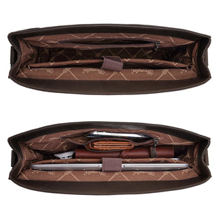 Maletín con herramientas Wrangler- Coffee Genuine Leather Western Vintage